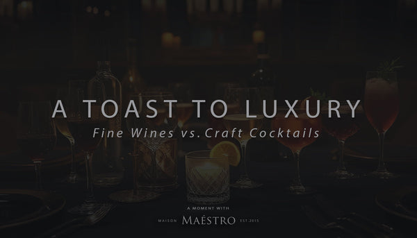 A Toast to Luxury: Fine Wines vs. Craft Cocktails