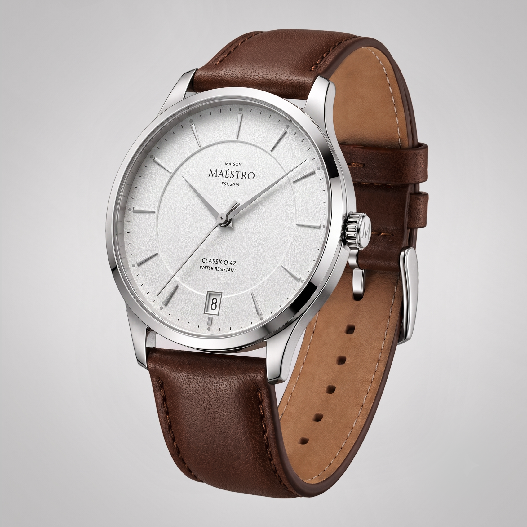 CLASSICO 42 - BROWN LEATHER