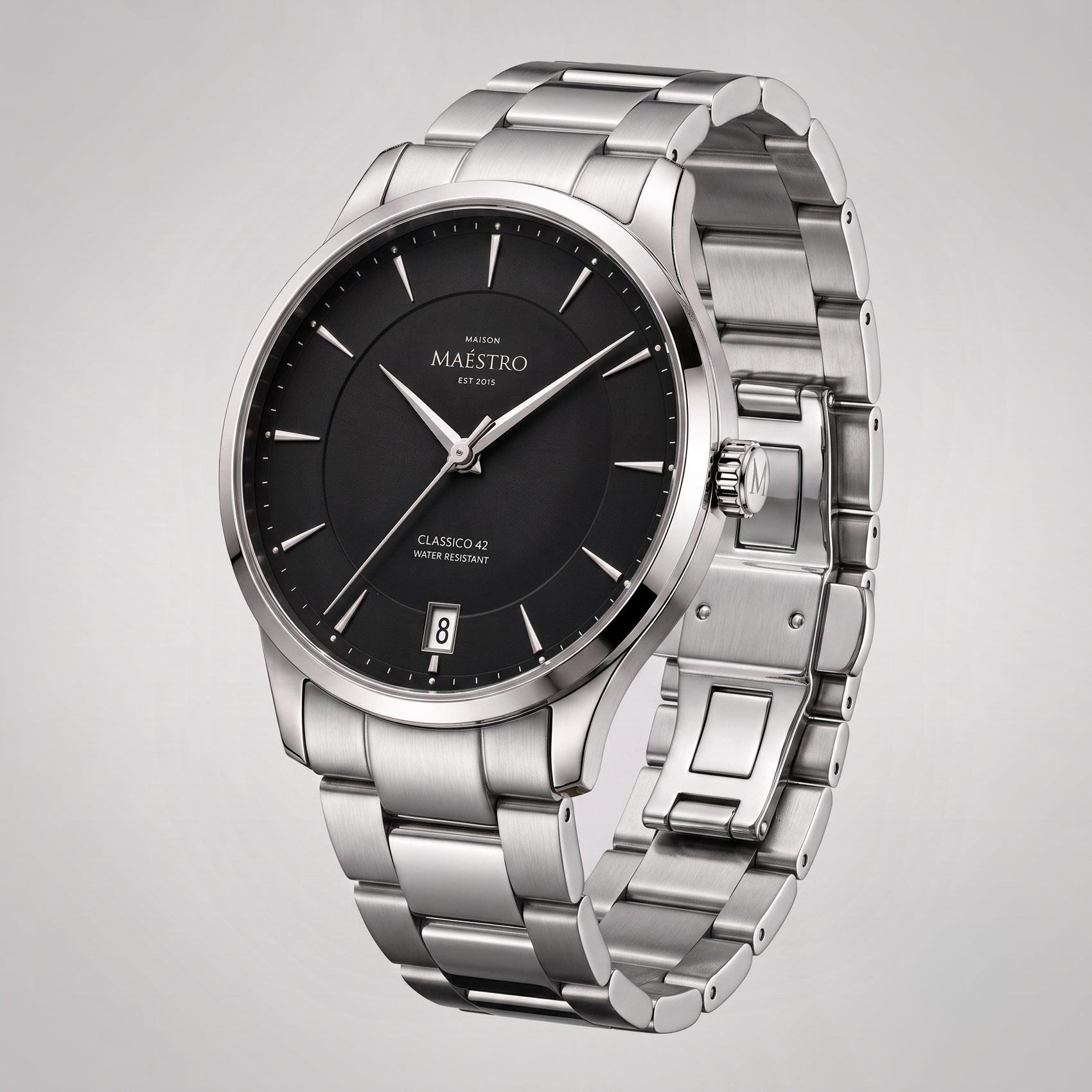CLASSICO 42 - LINK W. BLACK DIAL