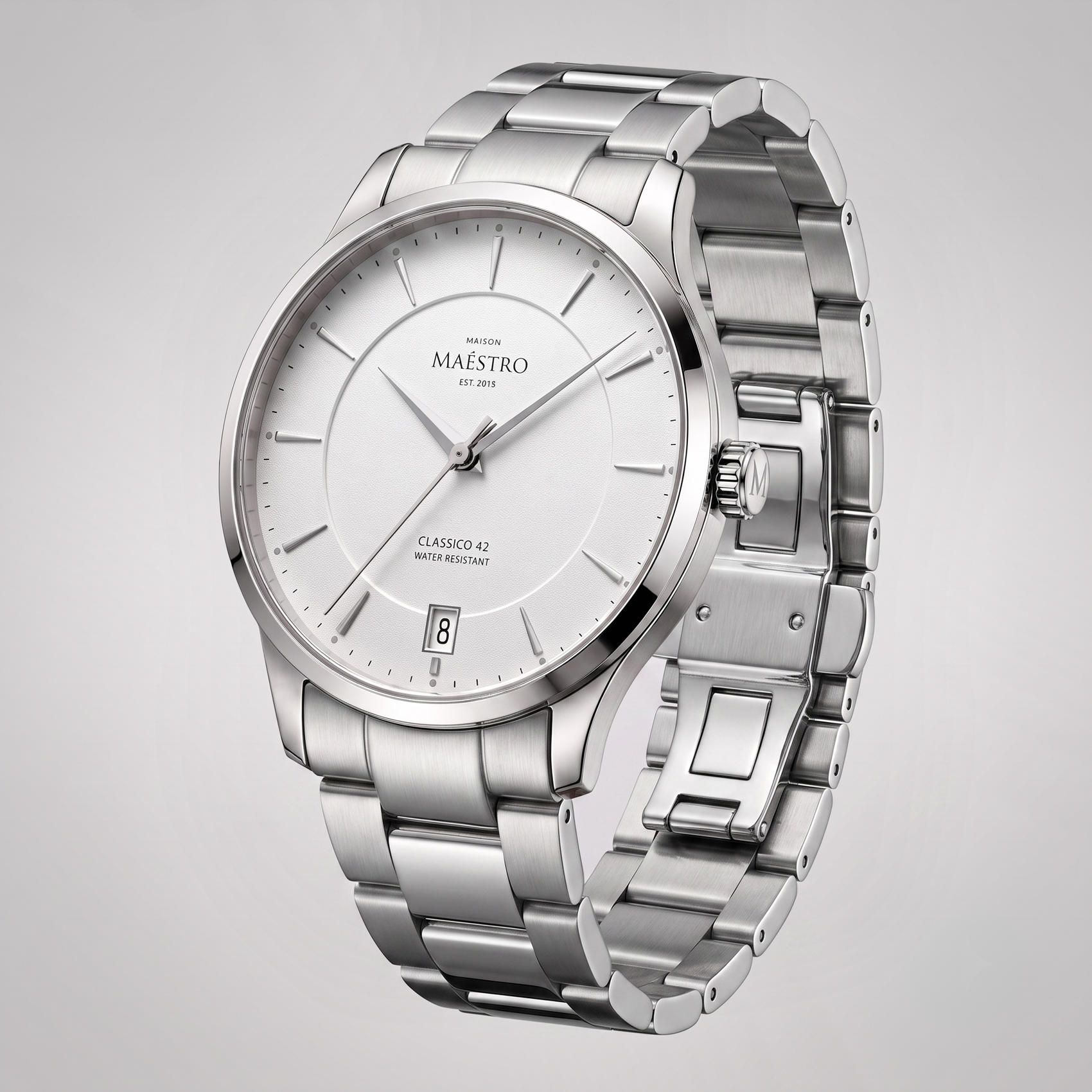 CLASSICO 42 - LINK W. WHITE DIAL
